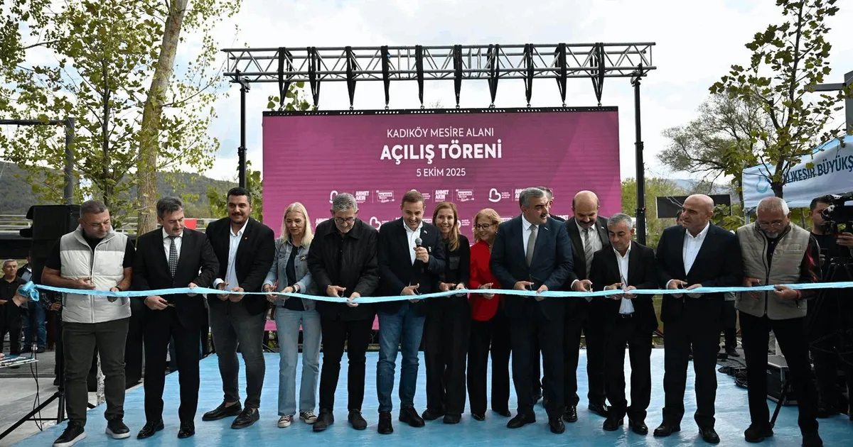 balikesirde balya kadikoy mesire alani acildi y3KMpzEj