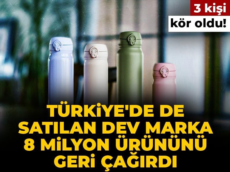 Üç Tüketici Kalıcı Görme Kaybı Yaşadı! Thermos 8 Milyon Ürününü Geri Çağırdı